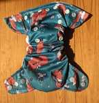Pielucha wielorazowa Little Birds Diapers (3kg-7kg) LISKI