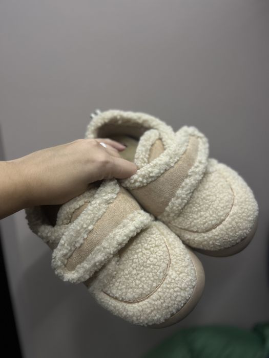 Тапочки дутики угги тедді