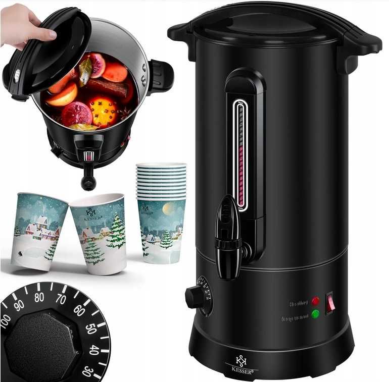 Warnik, podgrzewacz do wody KESSER® Urządzenie do gorących napojów 10L