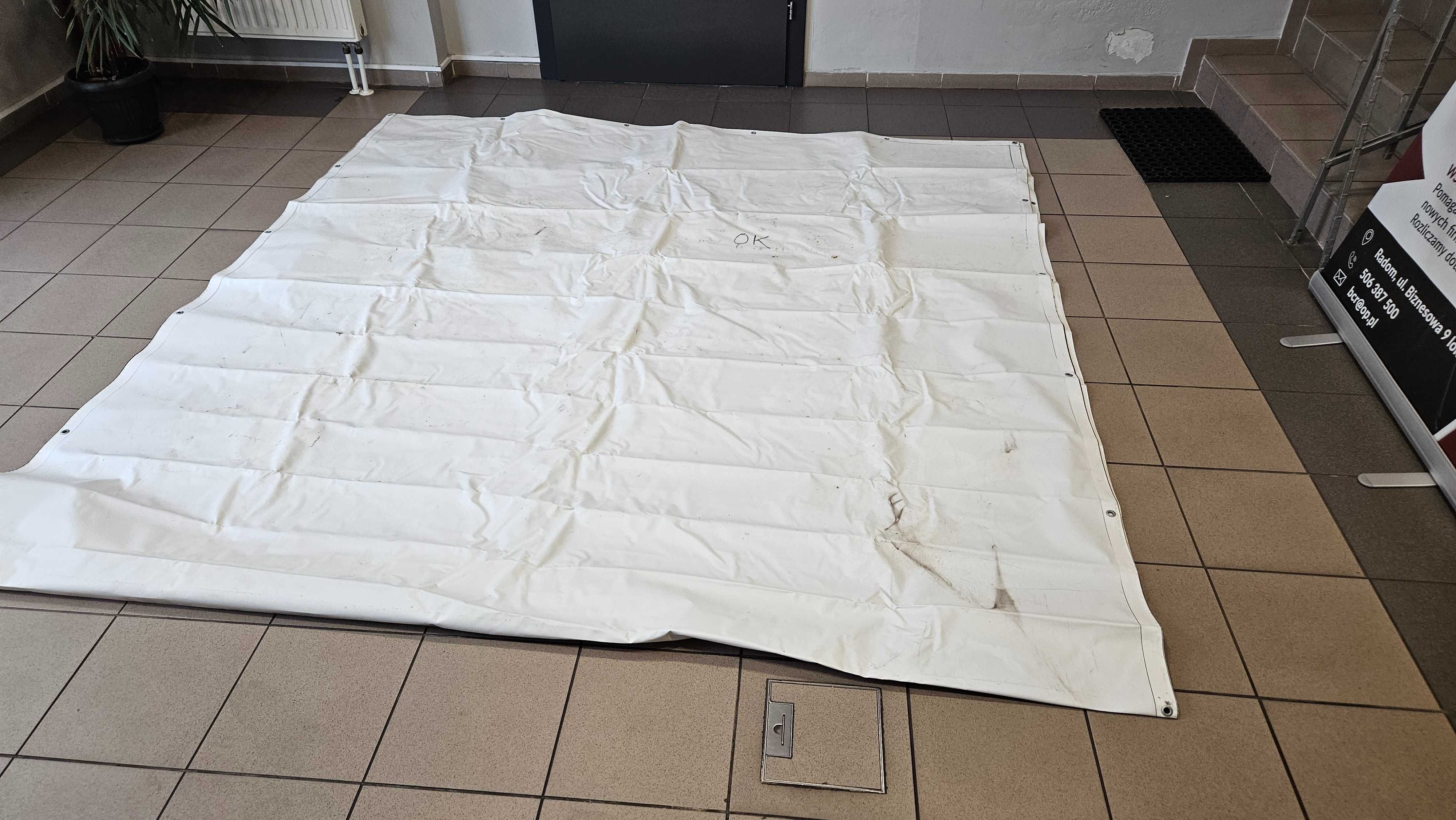 Plandeka Rolnicza Baner Blandeka 5x2,5 z baneru na siano przyczepka