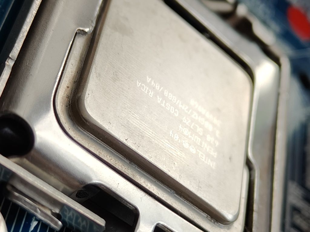Płyta Gigabyte + procesor Intel + ram + chłodzenie