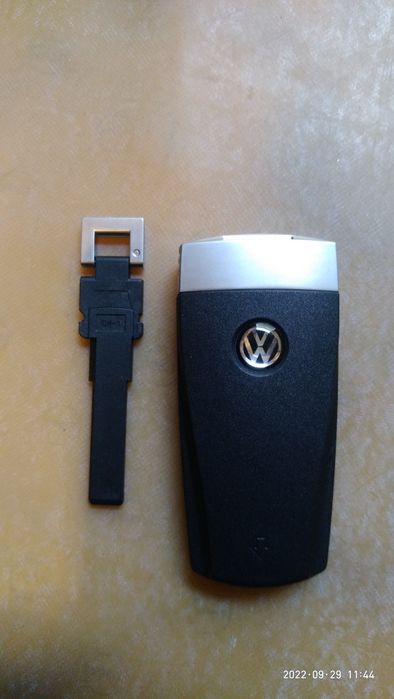 Ключ VW Passat cc, b6, b7, megaton. Привязка ключа.