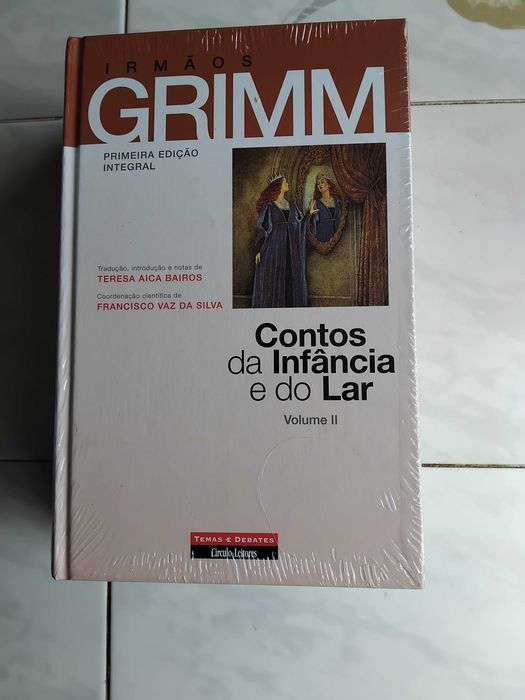 LIVROS: 3 VOLUMES DE CONTOS DOS IRMÃOS GRIMM - 1ª EDIÇÃO INTEGRAL