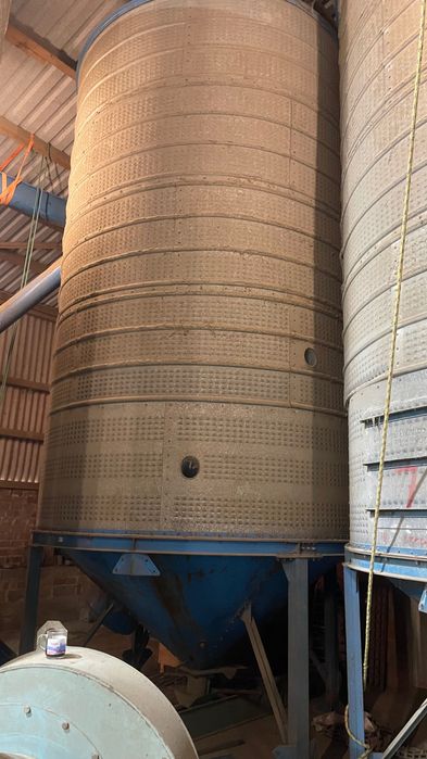 Silos zbozowy lejowy pod dach chłodnica do kukurydzy
