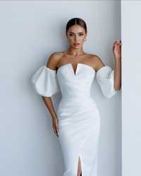 Шикарне біле плаття