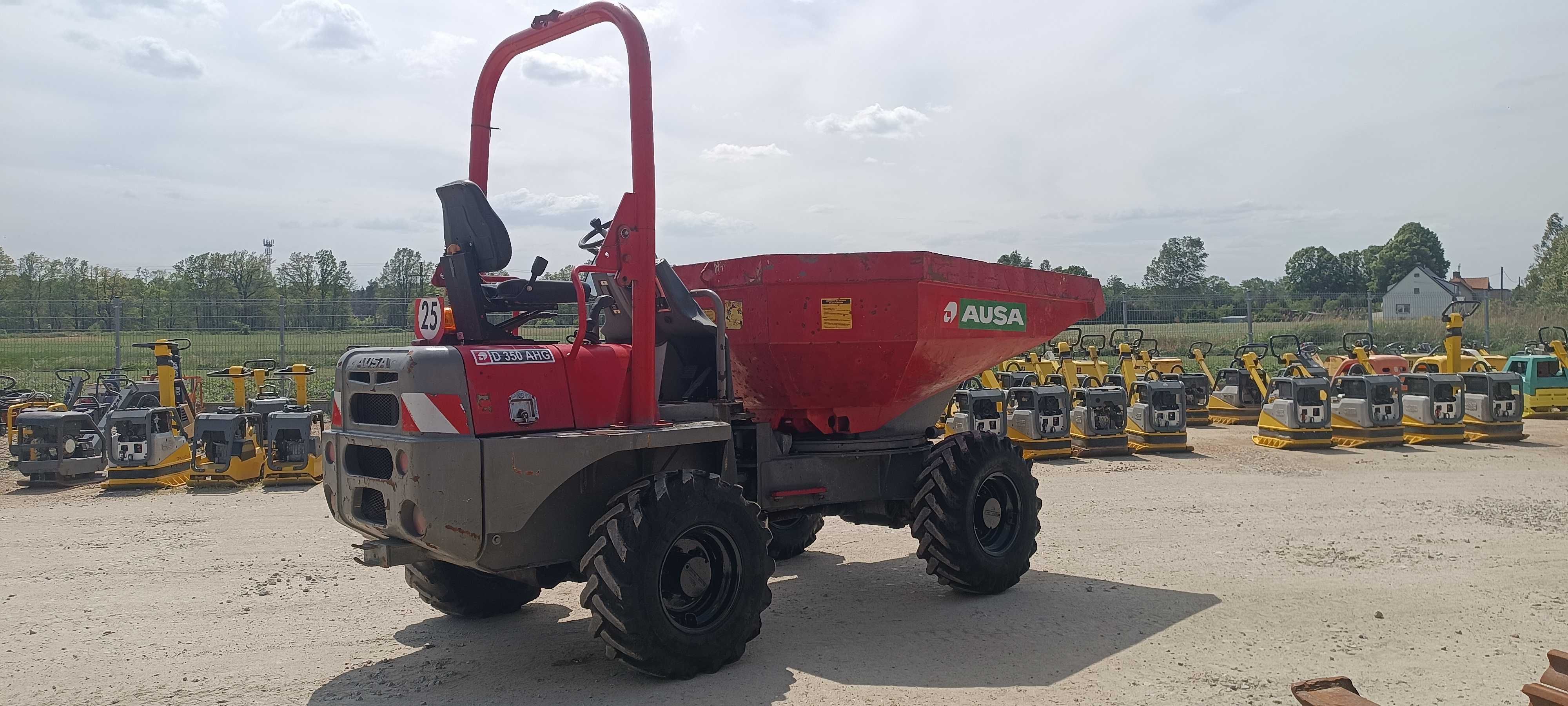 Wozidło Obrotowe AUSA D 350 AHG / 4T / 13r| D 350 terex ta Barford sxr