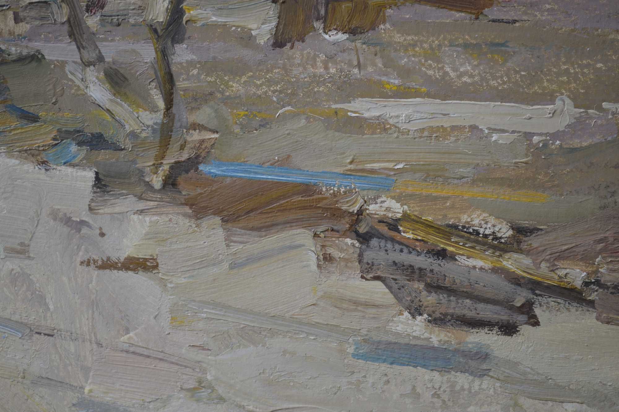 Картина художника Ф. Захаров "У Седневі", 1970 р.
