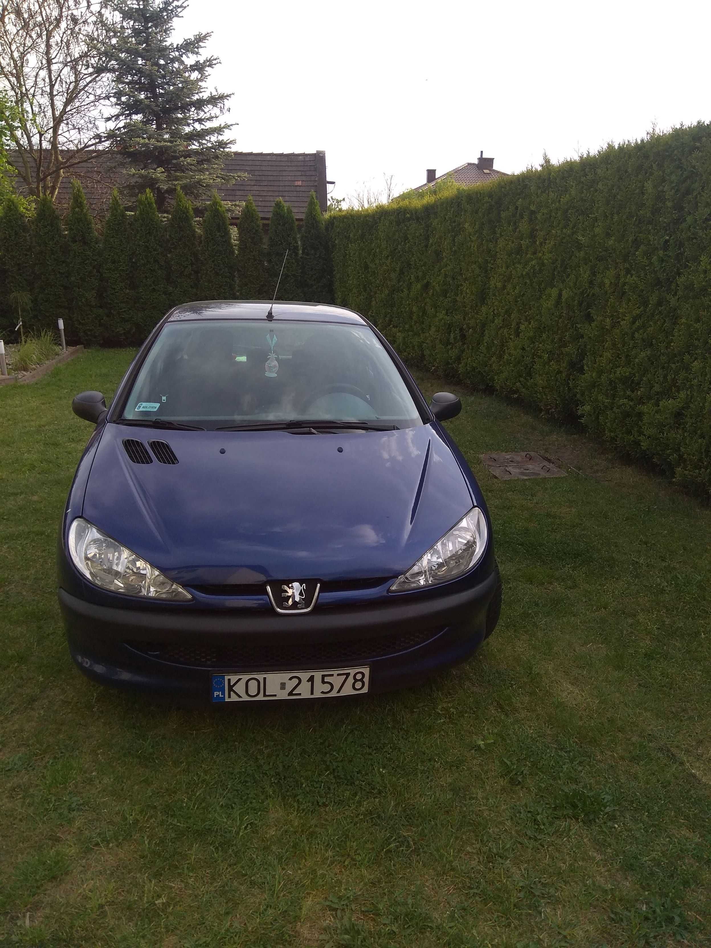 PEUGEOT 206, bezwypadkowy, Polski salon, niski przebieg