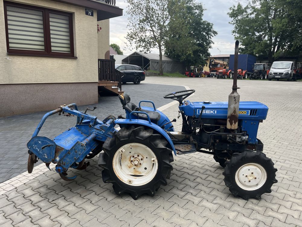 Traktorek iseki tx1500 4x4 glebogryzarka silnik mitsubishi