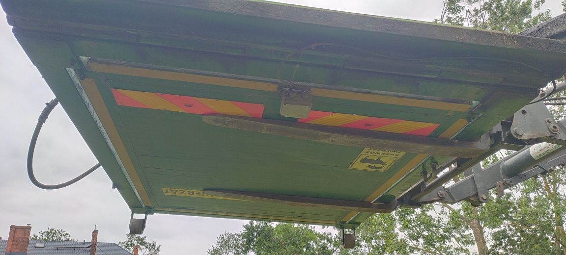 Winda, platforma z wagą