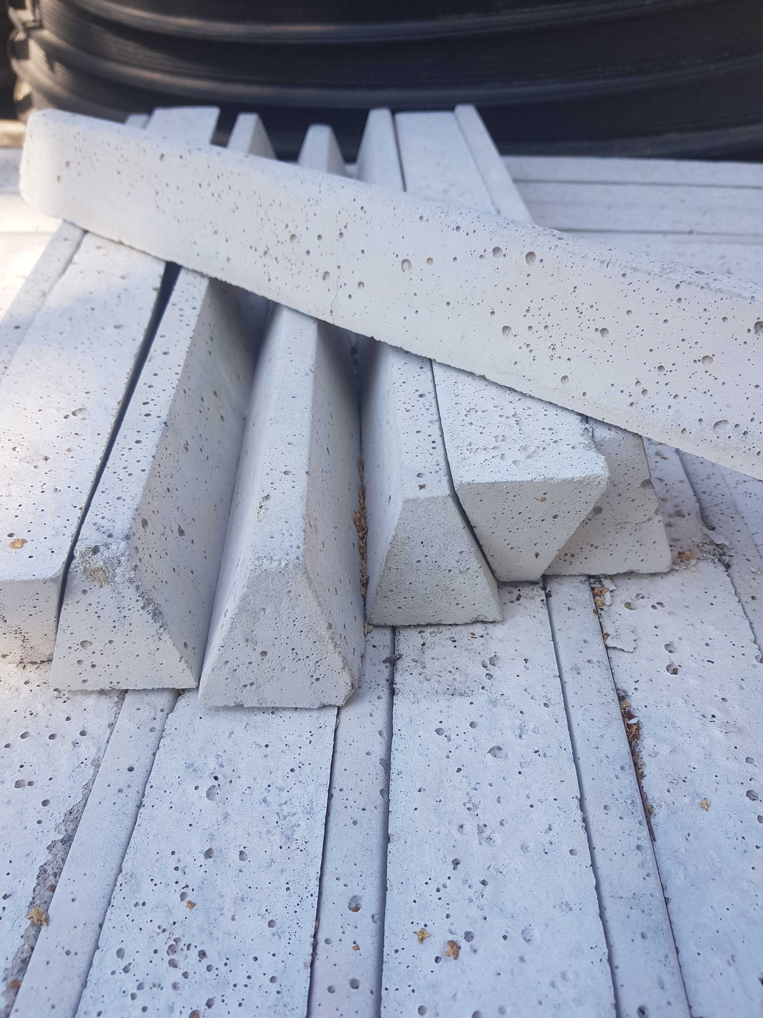 Dystanse betonowe 5cm, listwy pod zbrojenie 50x500
