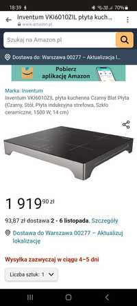 Inventum VKI6010ZIL płyta kuchenna