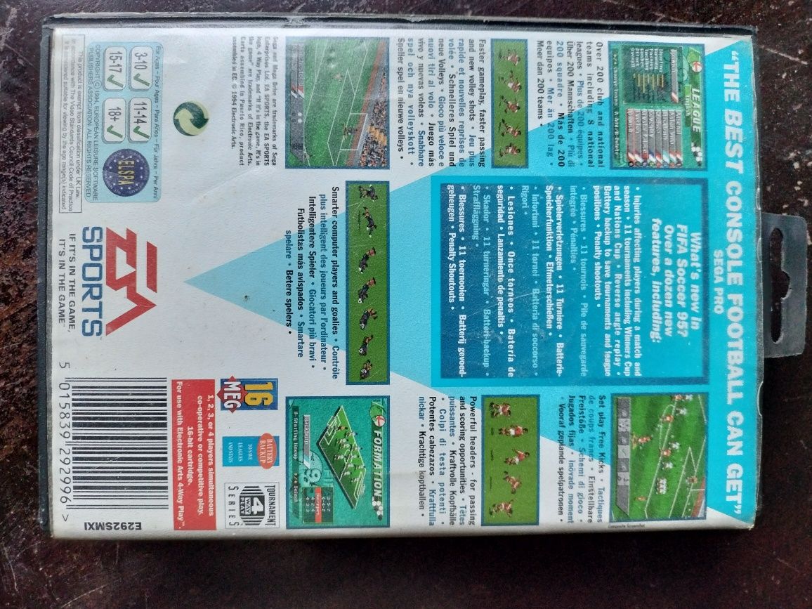 Jogo Mega Drive FIFA 95