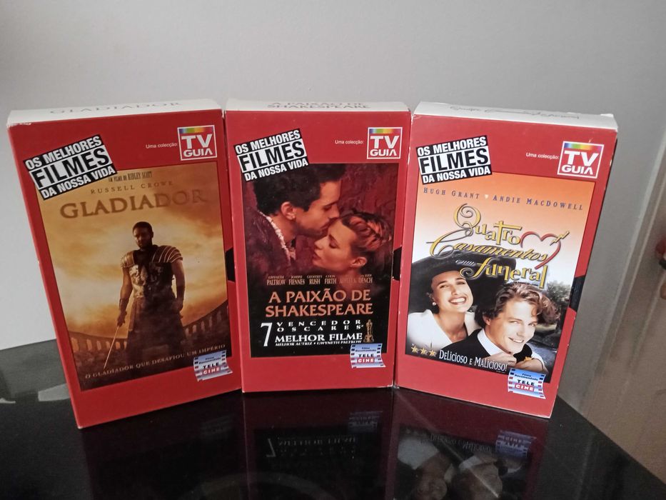15 Cassetes VHS da Coleção TV Guia