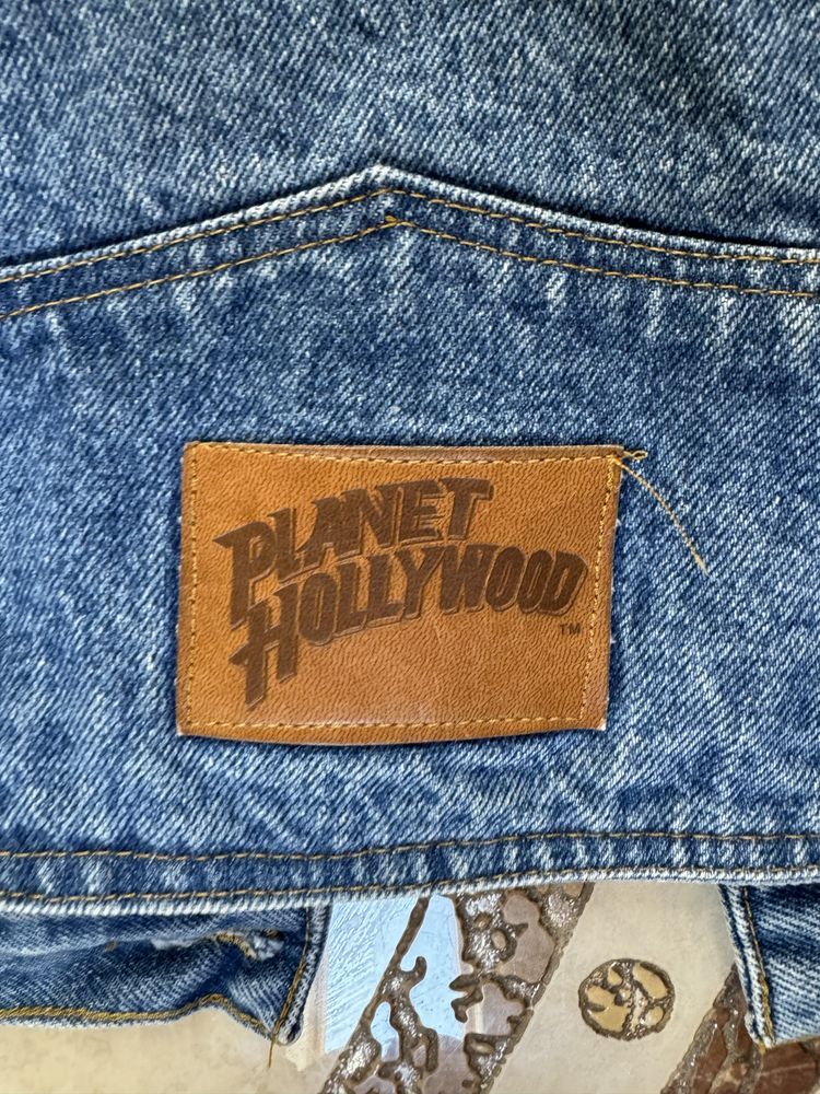 вінтажна оверсайзова джинсовка planed hollywood/ jacket/sk8/y2k/baggy