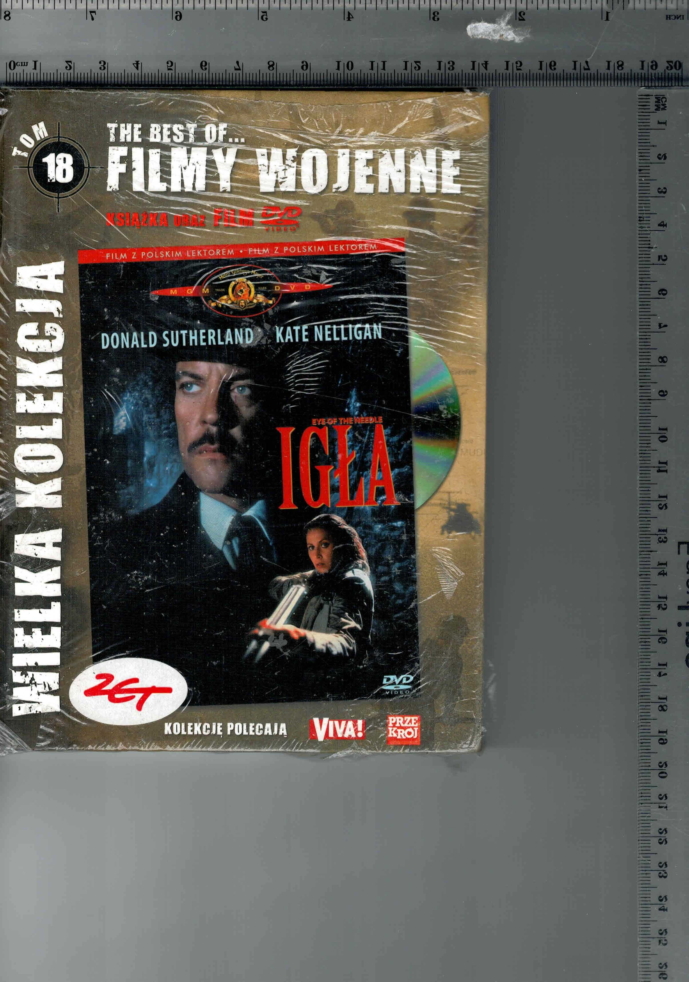 Igła Donald Sutherland  DVD