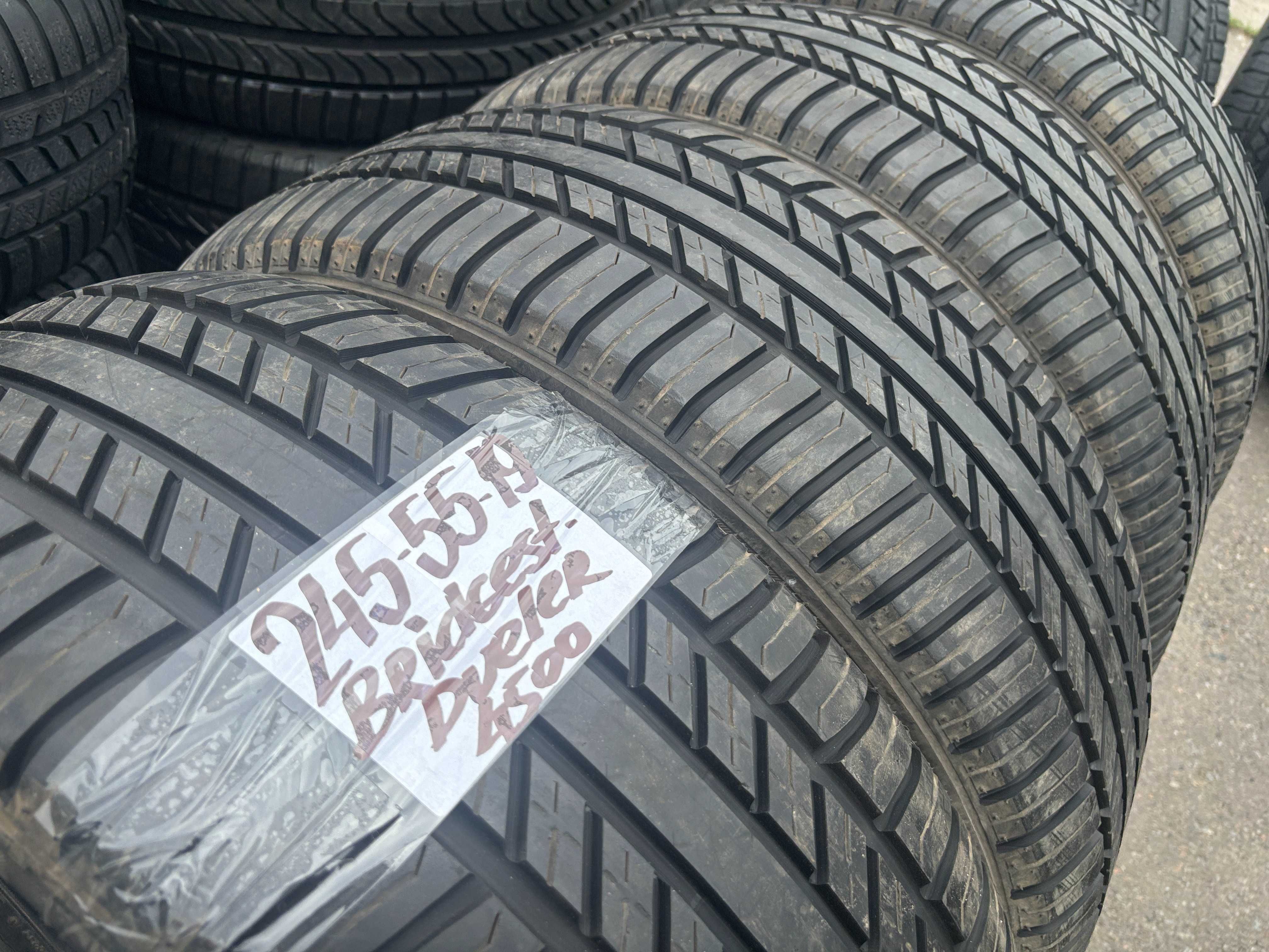 245-55-R19 BRIDGESTONE DUELER  4штуки летней резины GERMANY 2023