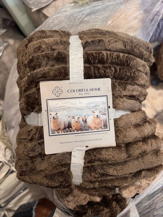 Плед Шарпей на овчині, 150×200см, 200×220см.