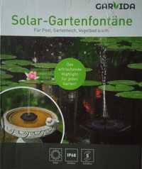 Садовый фонтан-насос на солнечной батарее