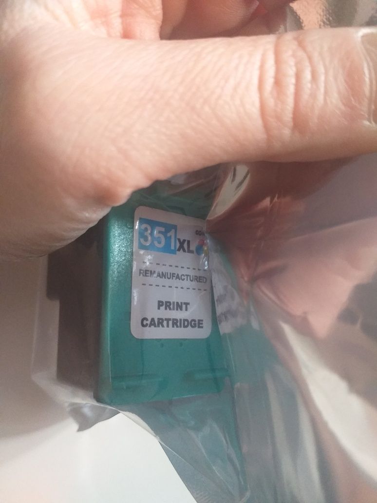 Tusz HP 351 kolorowy, 21 ml, zamiennik, NOWY, kartridge, kartridż