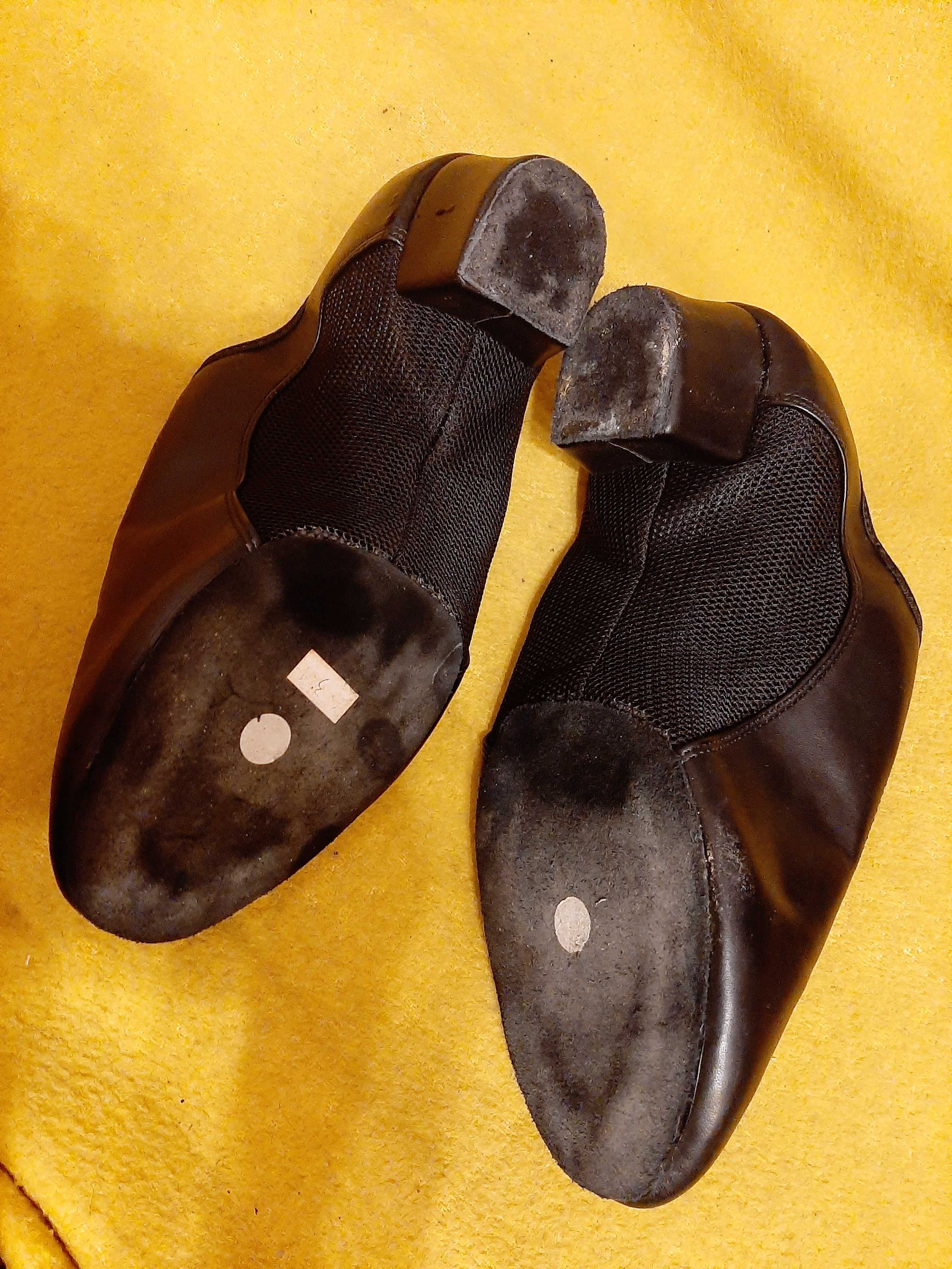 Buty skórzane do tańca