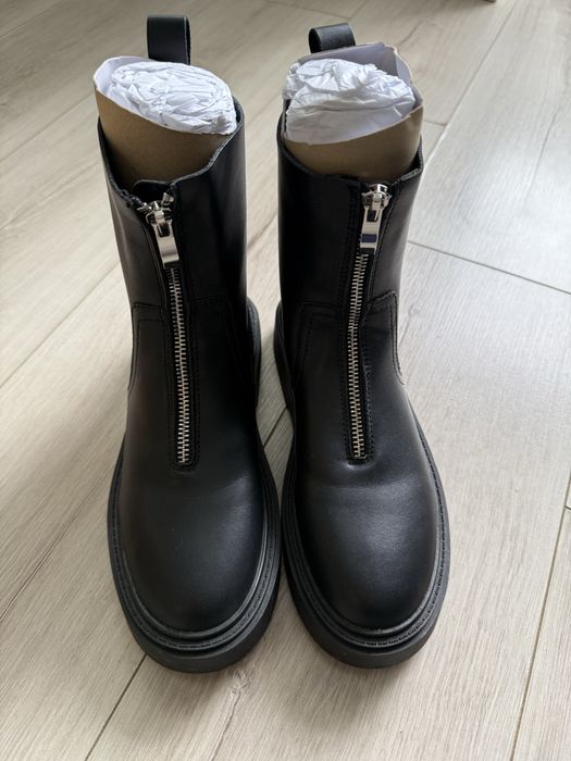 Черевики ботінки reserved 36 натуральна шкіра premium