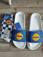 Nowy zestaw kolekcjonerski Lidl fun klapki+ skarpety 46