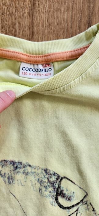 Coccodrillo t-shirt r. 110. Stan idealny!