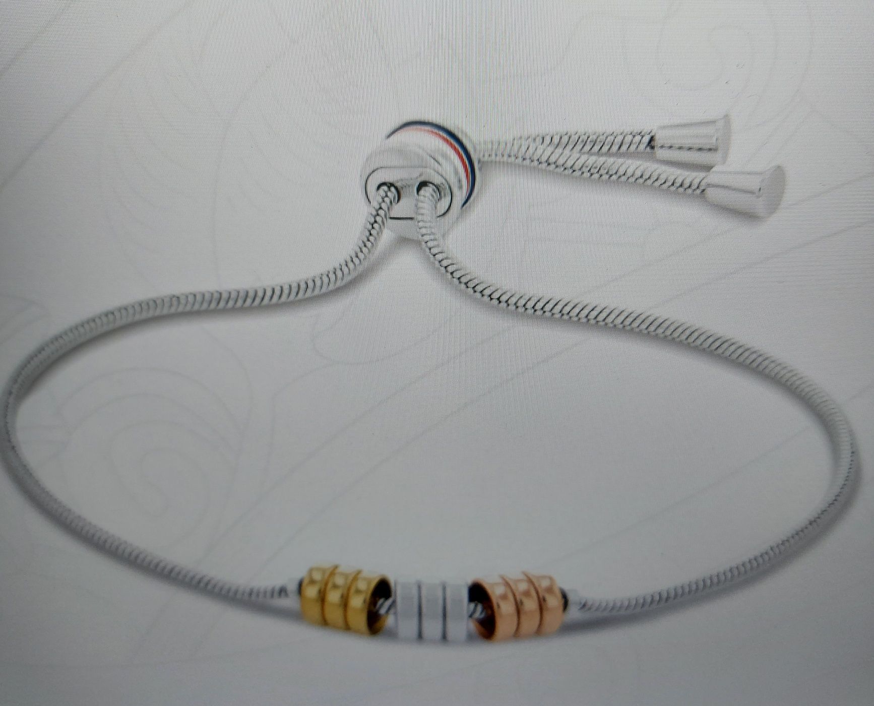 Pulseira de Aço Tricolor Tommy Hilfiger