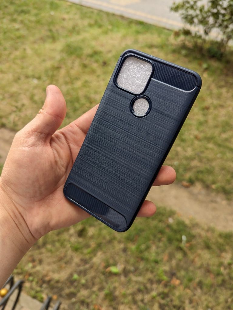 Противоударный чехол Google Pixel  4 A 5G AutoFocus Carbon Чохол