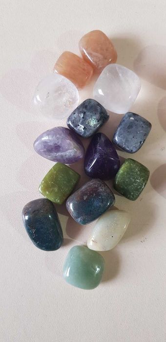 Коллекция камней галтовка