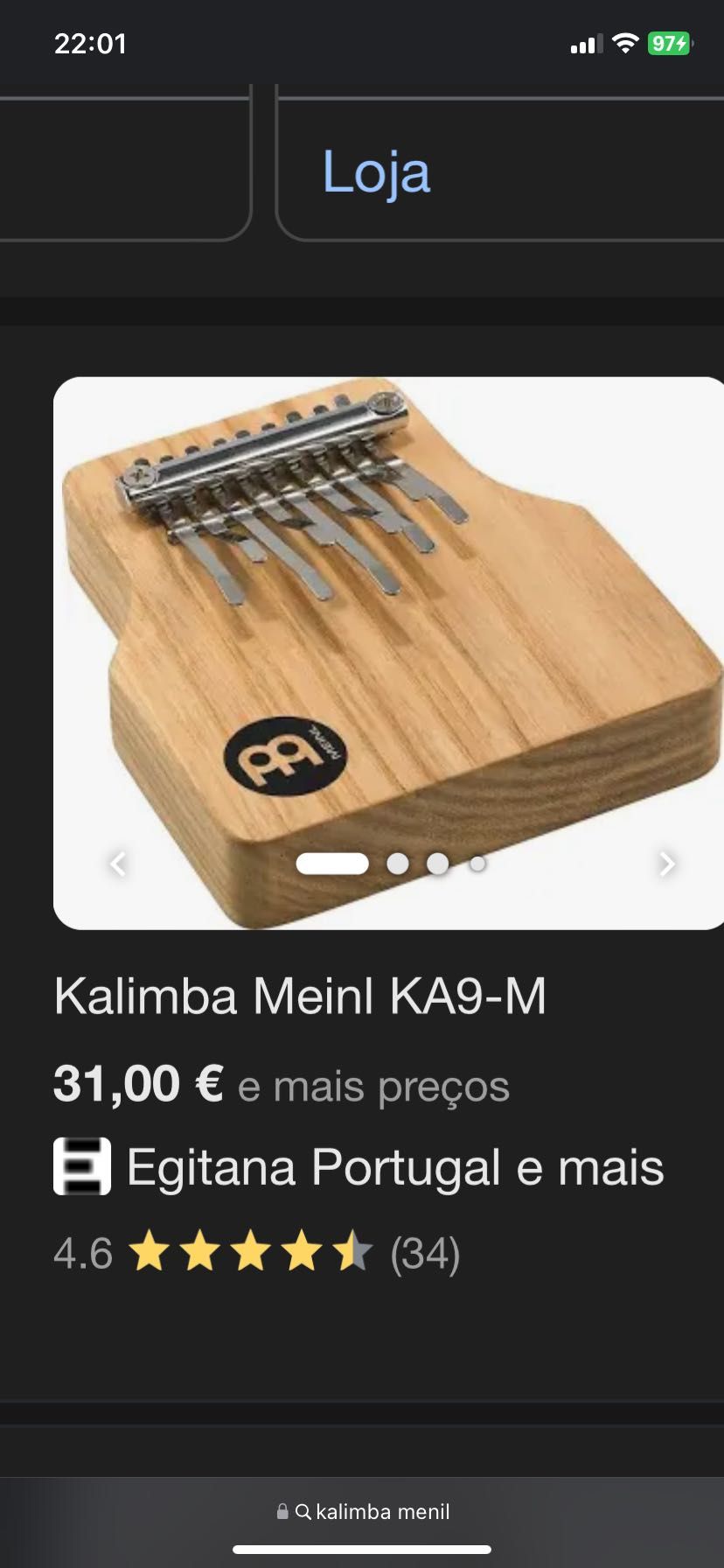 Kalimba Menil KA9-M