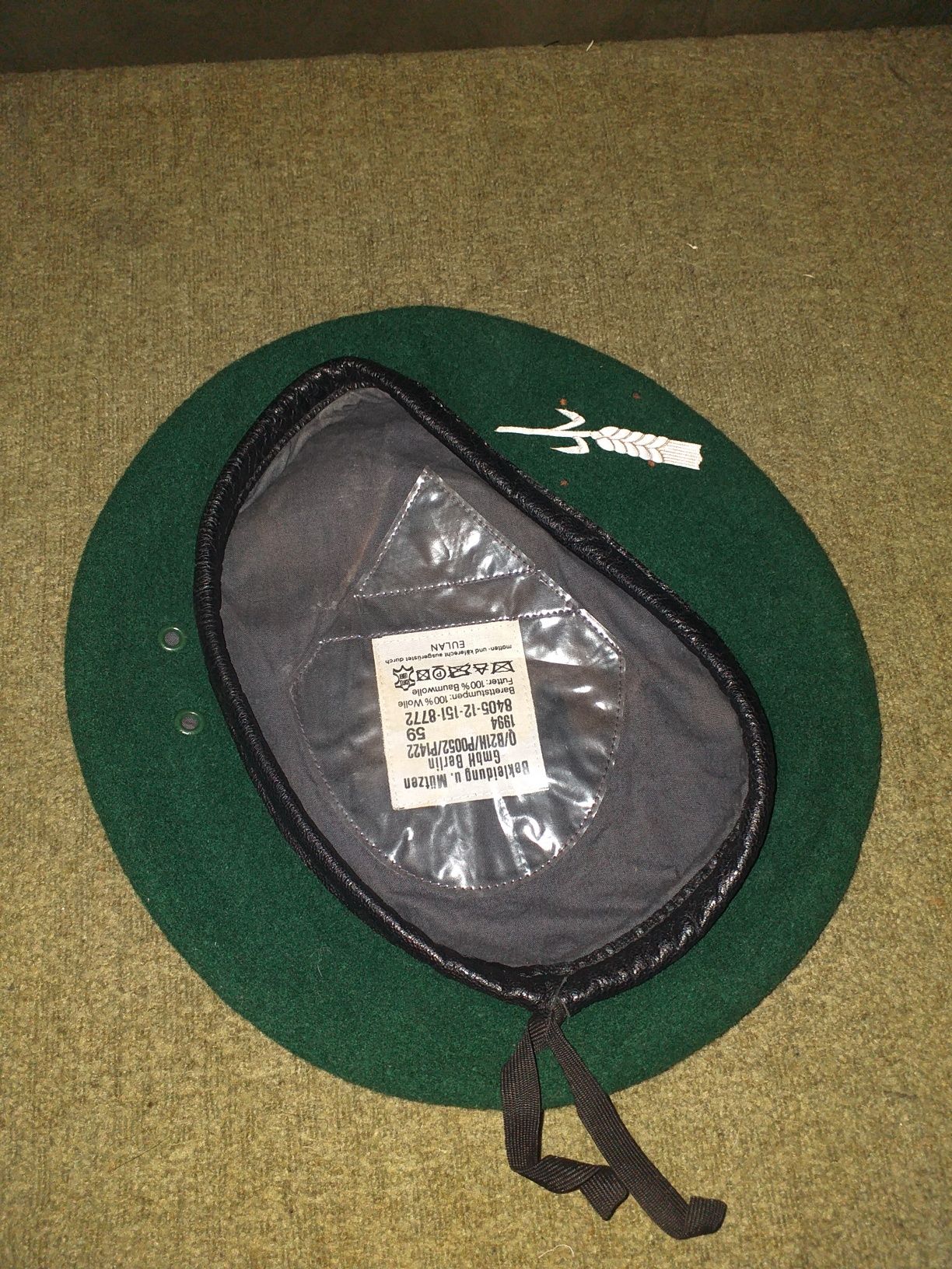 Beret wojskowy bundeswehr BW,militaria,ASG,Paintball,kolekcje