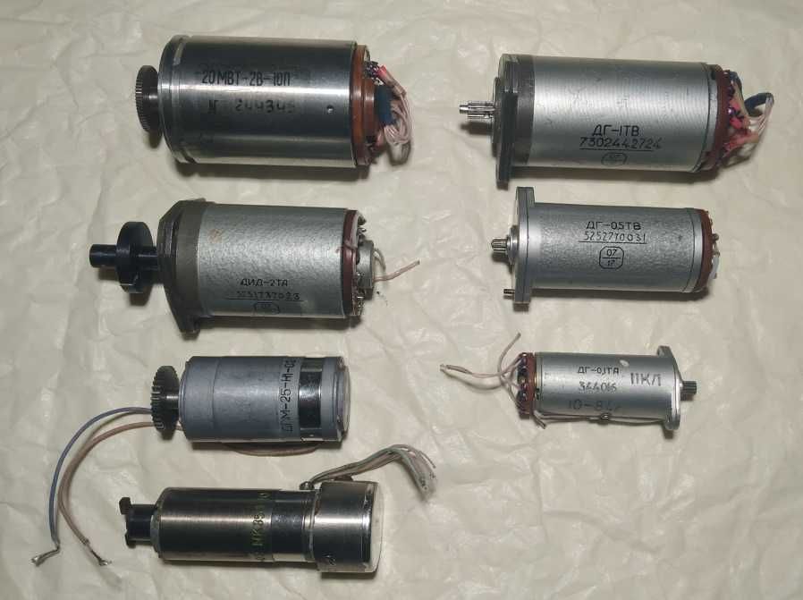 Электродвигатель ДГ-1ТВ, ДГ-0,5ТВ, ДГ-0,1ТА, ДПМ-25-Н1-02