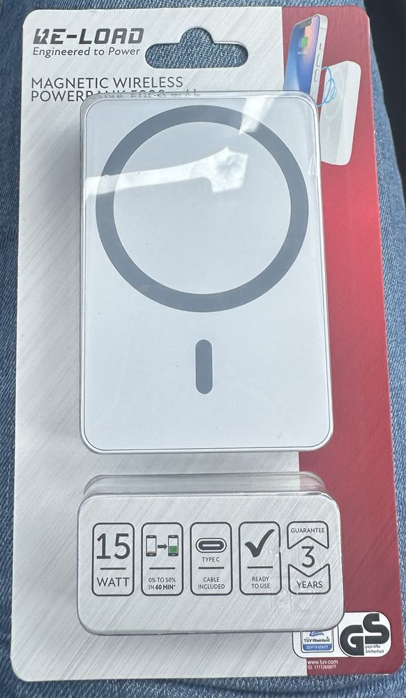 Vendo Power Bank 5000 Magsafe sem fios