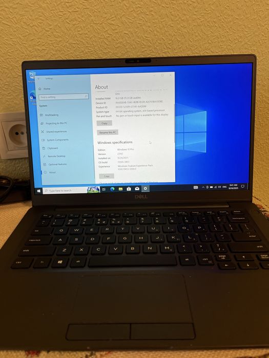 Ноутбул Dell Latitude 7400 DESKTOP-QJFO1BQ