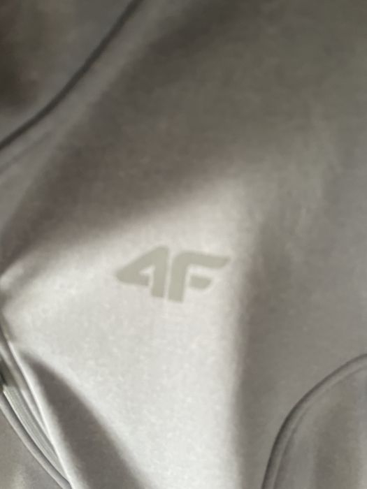 Jasny szary melanż softshell kurtka bluza damska 4f rozm. S