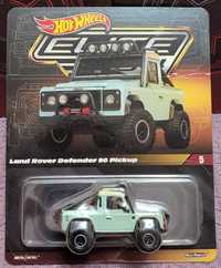 Hot Wheels Elite 64 Land Rover Defender 90 Pickup