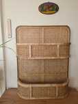 Półka Lucca 70 x 55 cm Nordal rattan