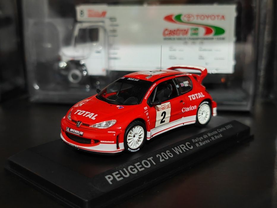 Vários carros rally 1/43