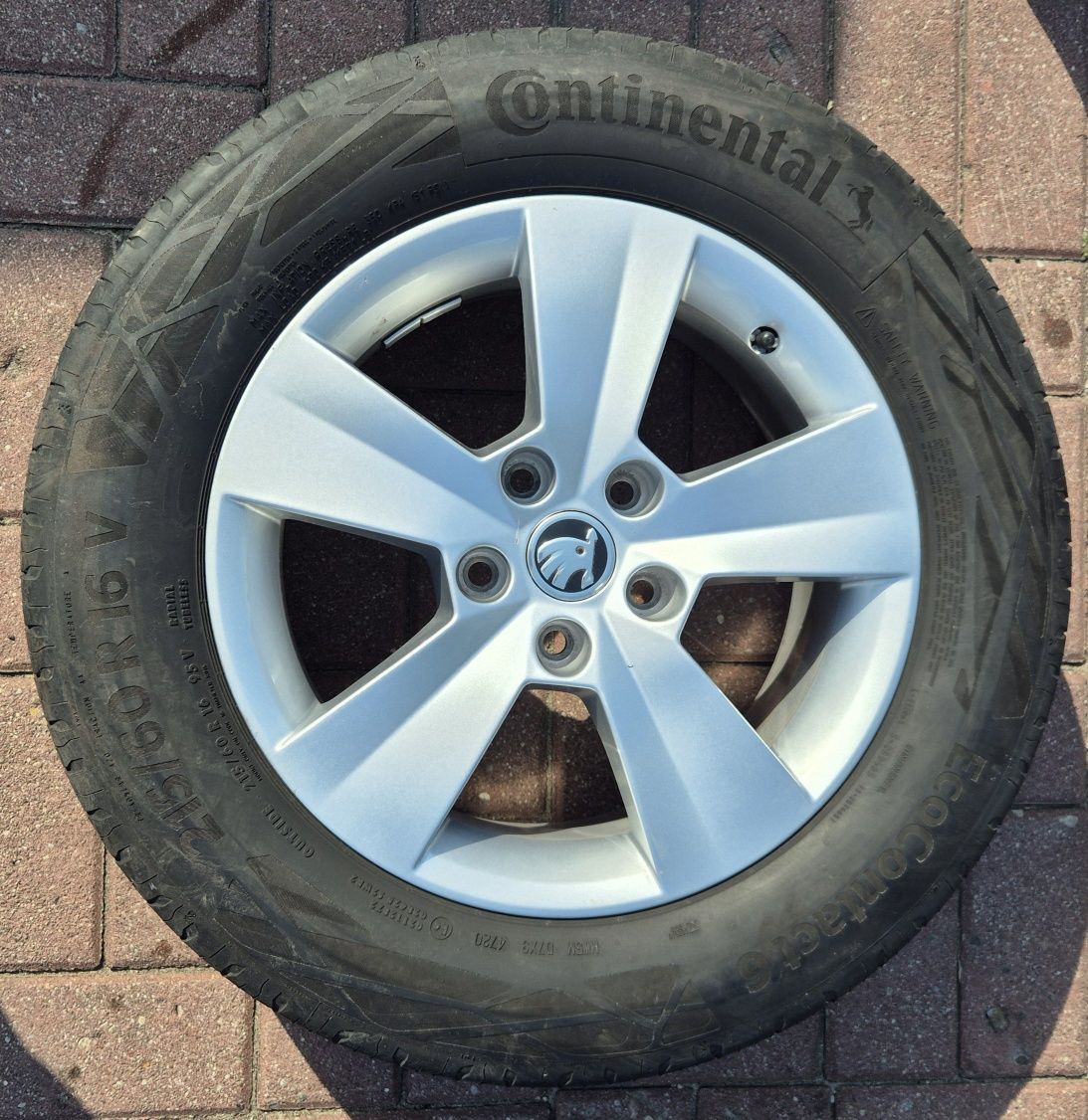 Oryginalne Koła Felgi Aluminiowe Skoda 16" 5x112 ET41
