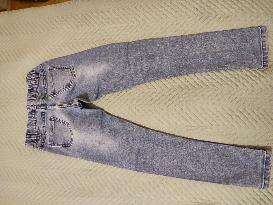 Legginsy dziewczęce z cekinami r.128