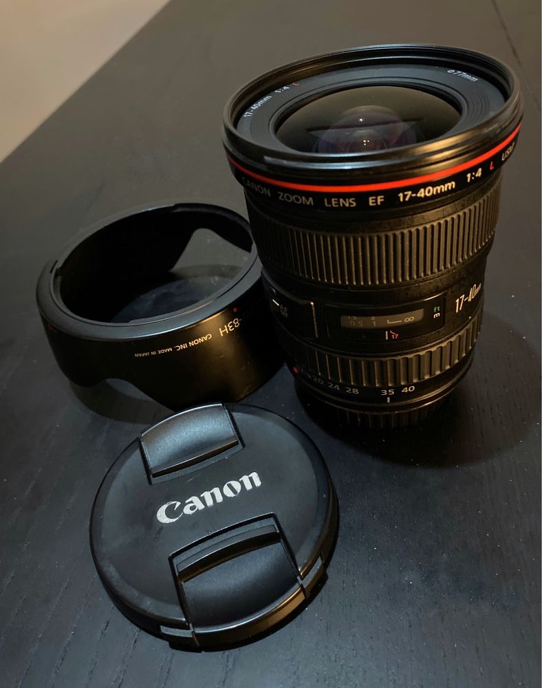 Objectiva canon 17-40mm