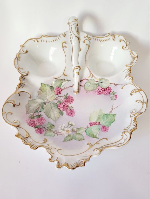 Przepiekny kabaret Limoges z wytwórni Giraud antyk