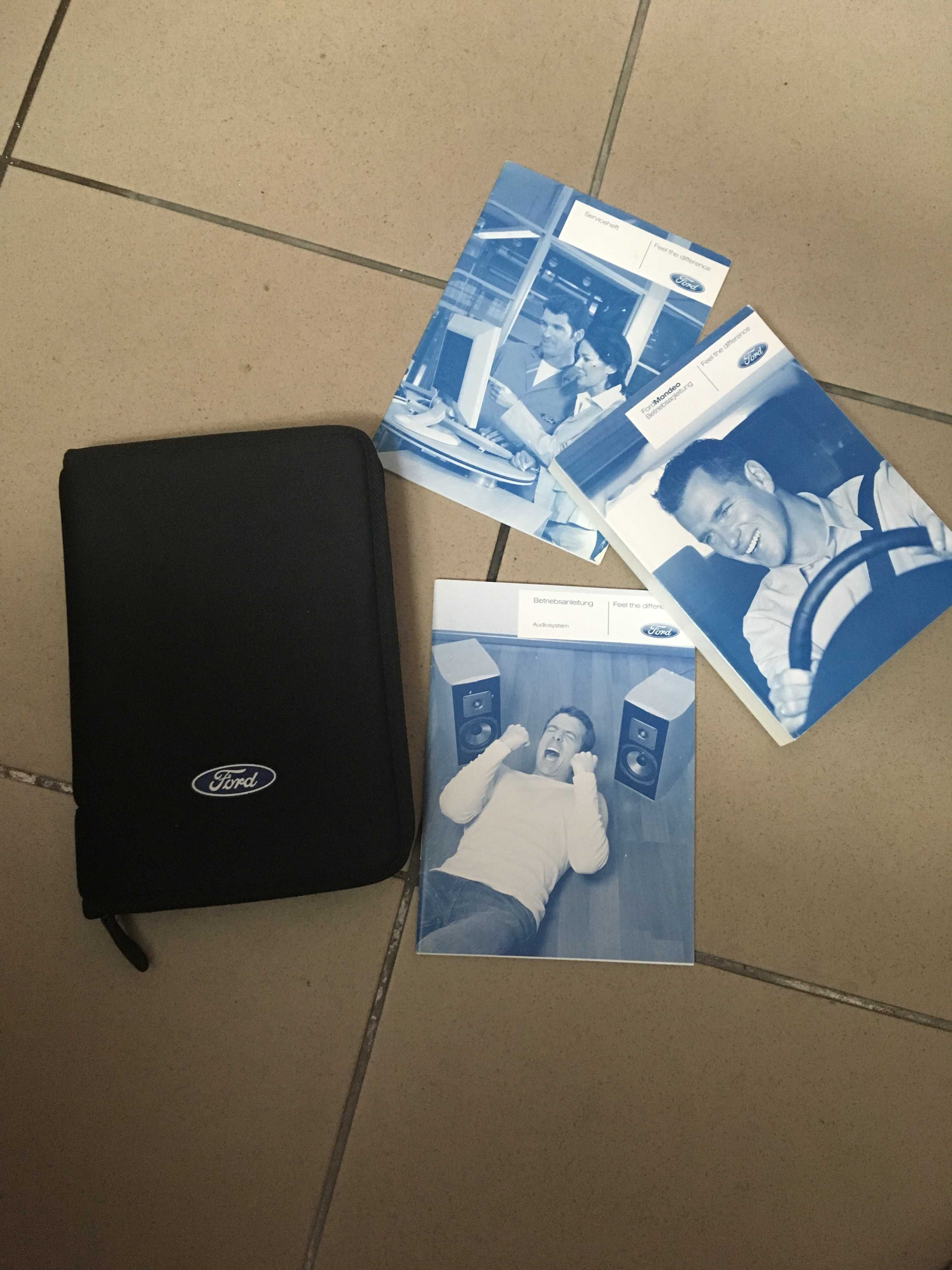 Etui książka książki instrukcja obsługi Ford Mondeo MK4 nowe J Polski