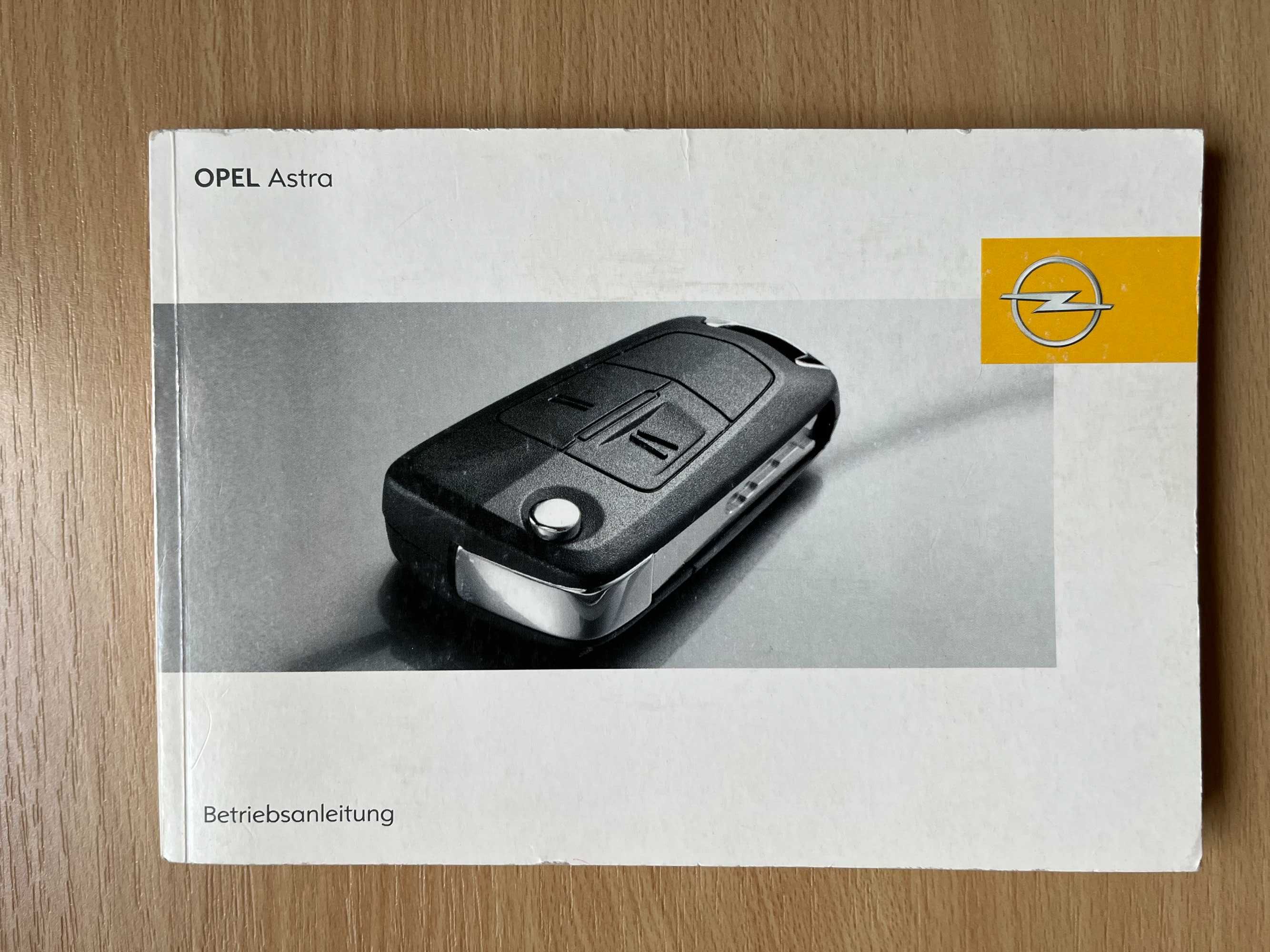 Instrukcja obsługi Opel Astra H po niemiecku