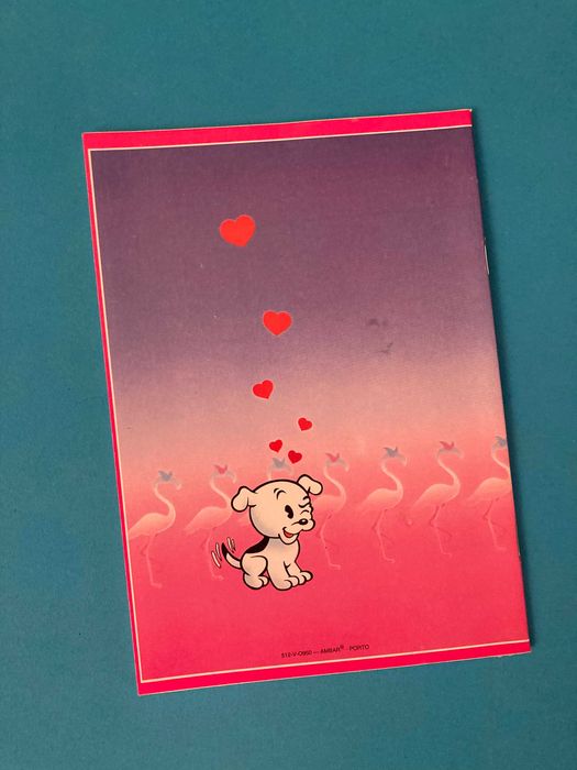 Caderno Escolar da Betty Boop Ambar Anos 80