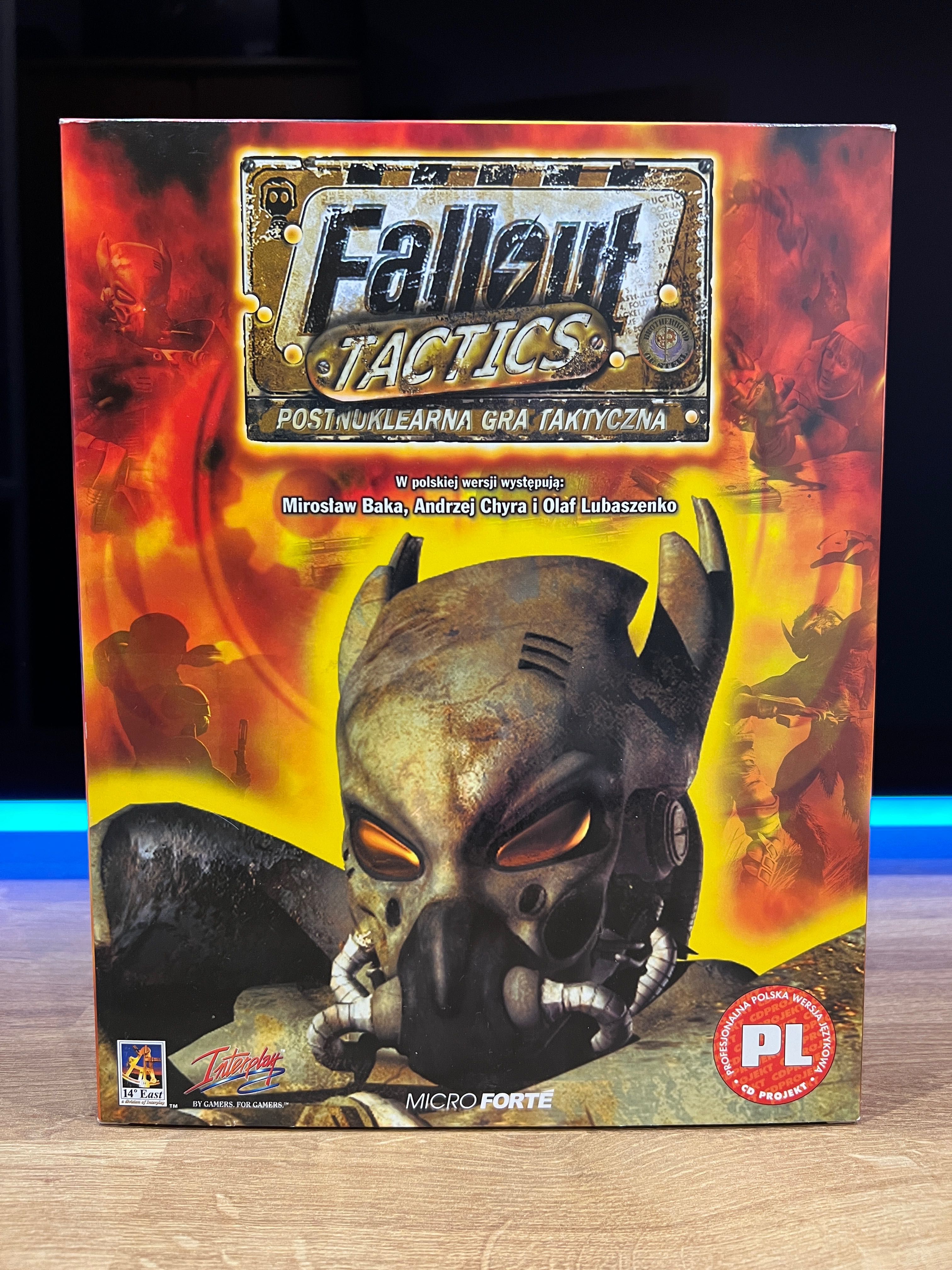 Fallout Tactics (PC PL 2001) BIG BOX kompletne premierowe wydanie