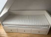 Piękne łóżko Ikea Hemnes 160x200 szuflady  dowóz wysyłka