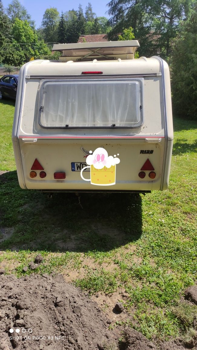 Przyczepa kempingowa Niewiadów N 126e zamiana